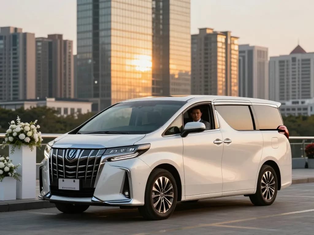 Trải nghiệm sang trọng với cho thuê xe Toyota Alphard tại một điểm đến đẹp, nâng cao chuyến đi của bạn với sự thanh lịch.