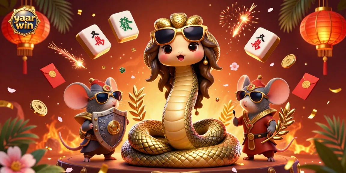 Experience the excitement of yaar win with vibrant casino-themed characters and elements.