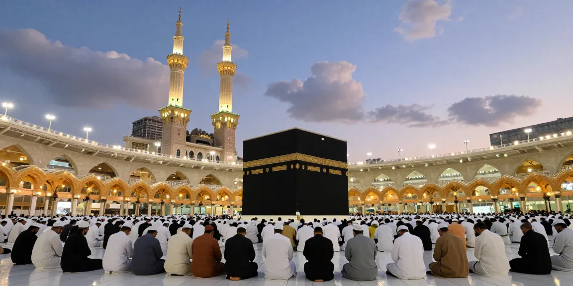 umroh Itikaf at Masjidil Haram, spiritual travel experience, vacation booking, cultural tourism