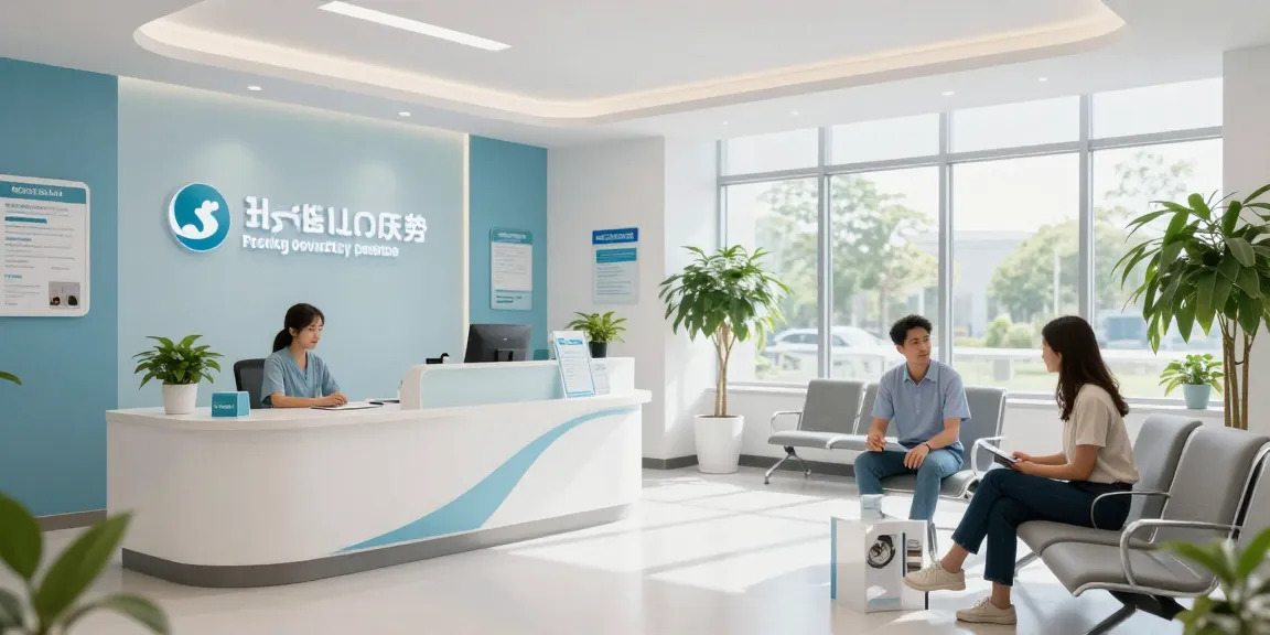 Health insurance when aging out of parents' plan at a healthcare clinic, showcasing compassionate care and modern facilities.