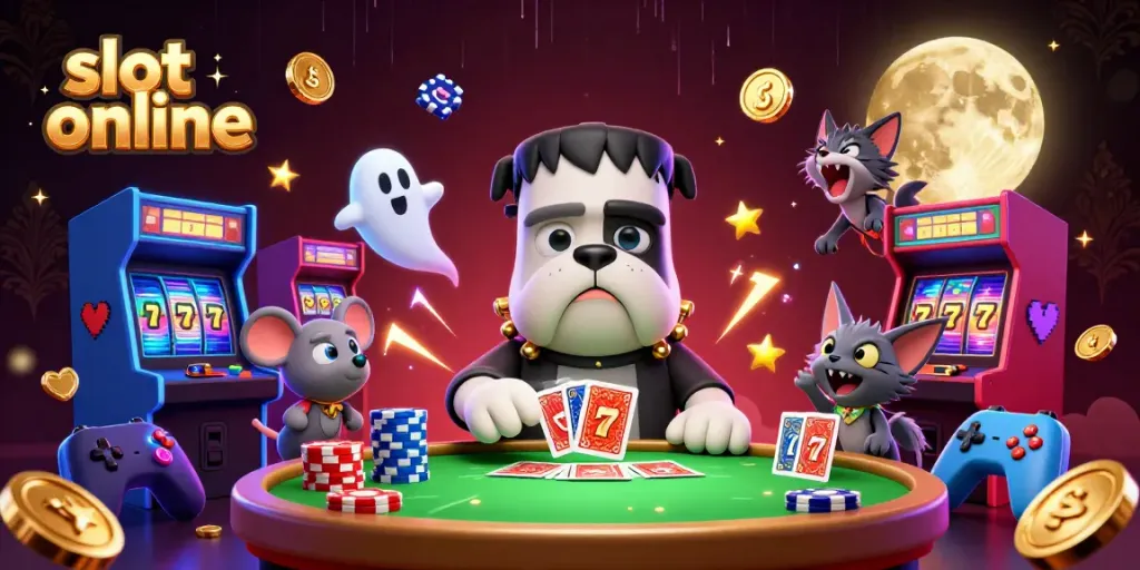 Engage in thrilling slot online adventures with dynamic characters and vibrant gaming elements.