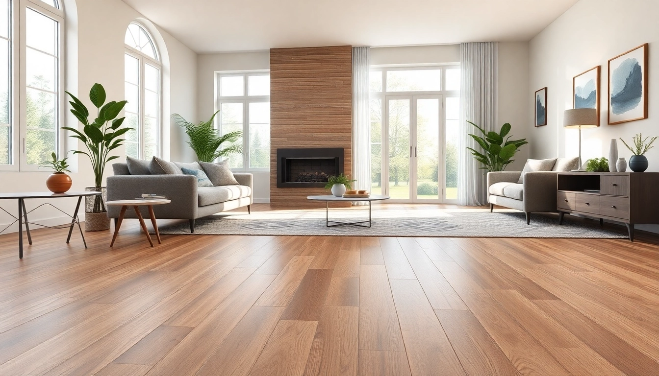 Enhance your home with luxury vinyl plank flooring that combines style and durability.
