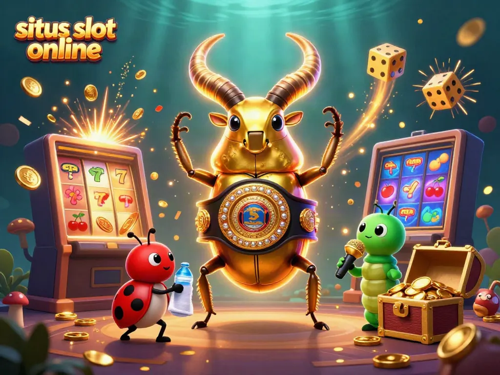 Menangkan jackpot di situs slot online dengan ilustrasi warna-warni dan karakter menarik.