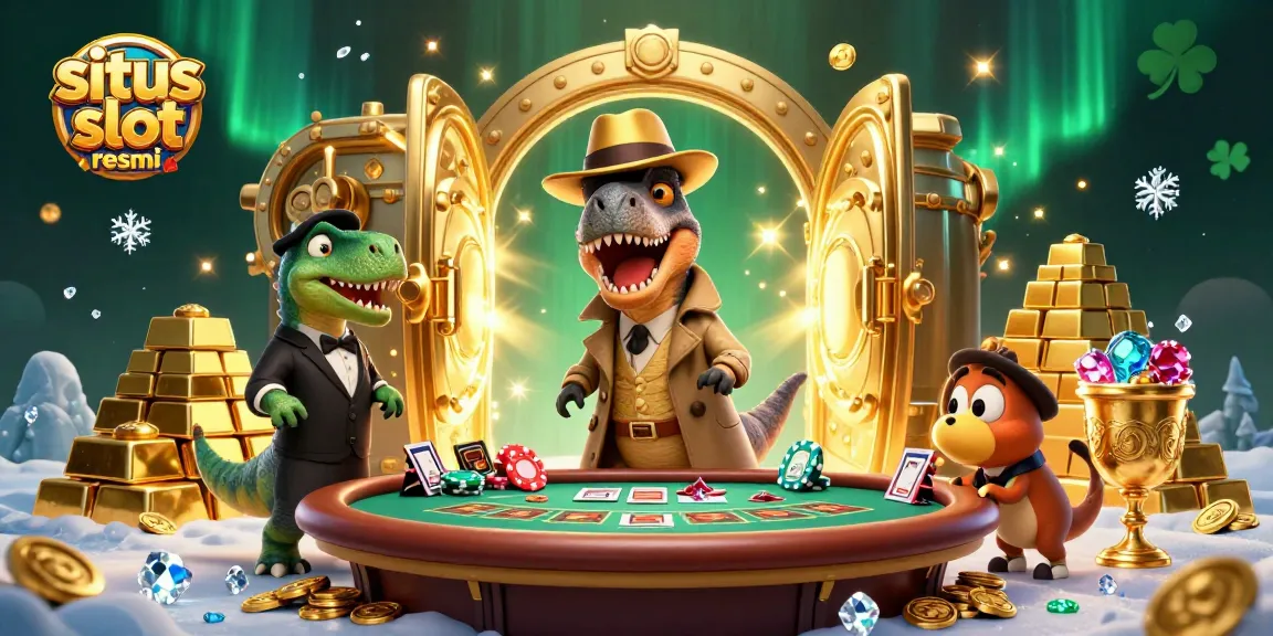 Experience thrilling games at situs slot resmi, where poker tactics meet colorful characters in vibrant casino action.
