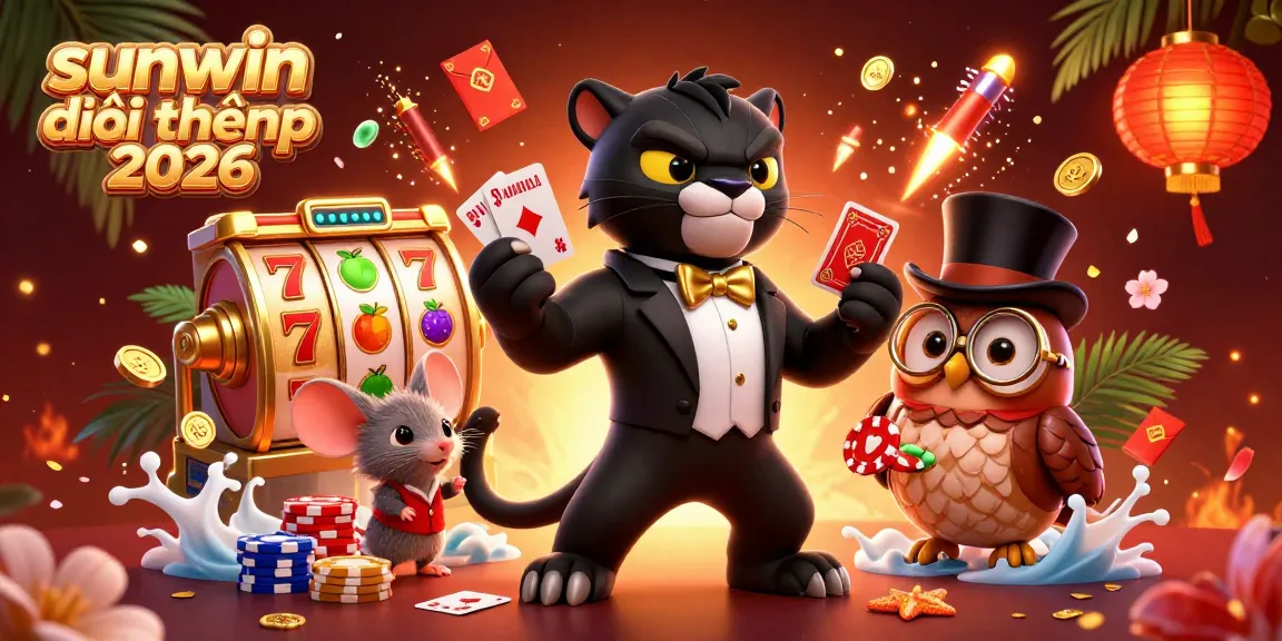 Experience the excitement of online gaming with sunwin đổi thưởng 2026 as stylish characters showcase thrilling casino elements.