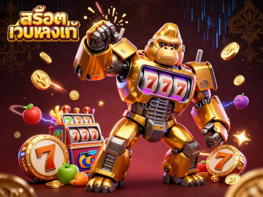 เกมสล็อตแมชชีนสุดล้ำที่มีธีมสล็อตเว็บตรงแท้ พร้อมผลไม้โชคดีและยอดโปรดของคาสิโน