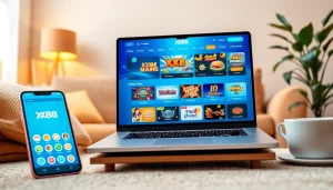 Experience the vibrant online gaming atmosphere at xx88.pizza with modern interfaces and inviting settings.