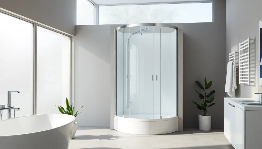 Gestalten Sie Ihr Badezimmer mit einer stilvollen sonni Duschkabine für modernes Ambiente.