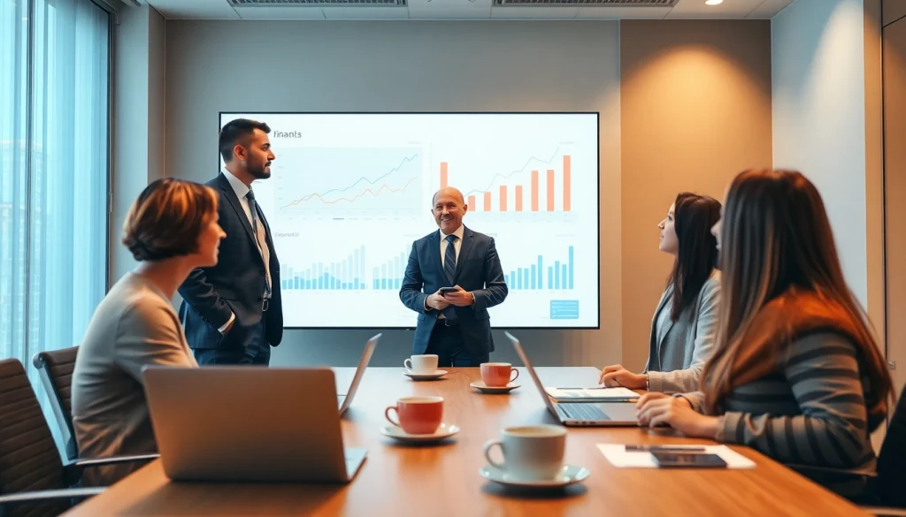 카드 한도 현금화에 대해 논의하는 전문 재정 상담사와 고객의 이미지