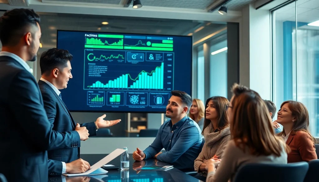 신용카드 현금화에 대해 설명하는 전문가와 고객들의 활발한 대화 모습