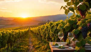 Experience wineries in Clarksburg with stunning vineyards and a serene rural setting.