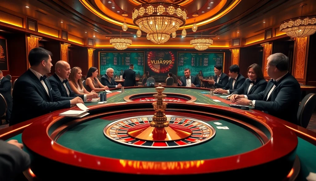 Experience thrilling gaming actions at https://vua99.day/ with professional dealers and vibrant casino decor.