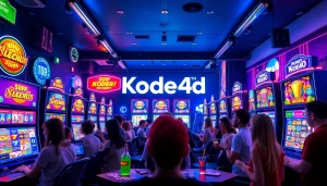 Engaging Kode4d online gaming scene filled with excitement and community.