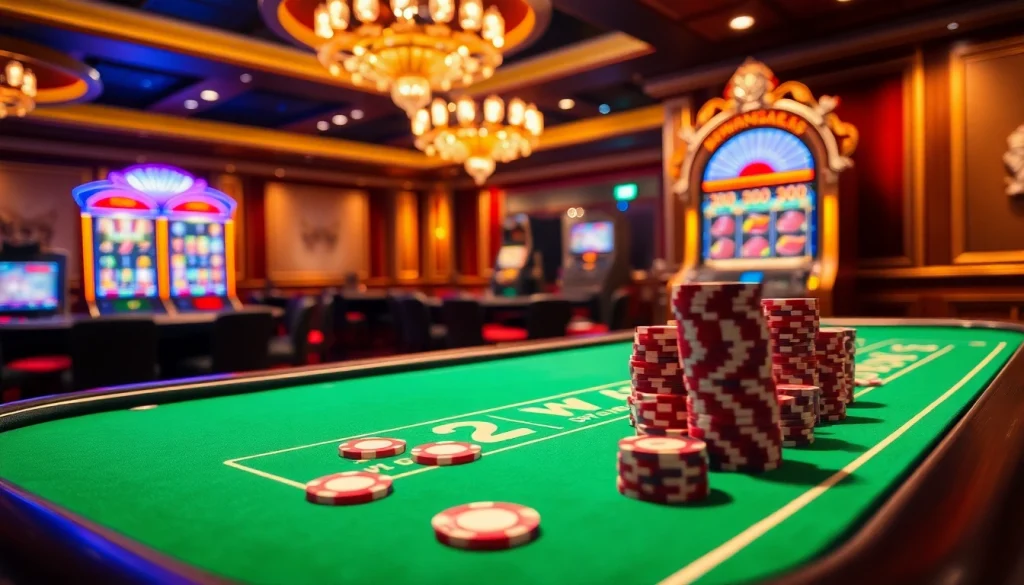 Rasakan sensasi kemenangan di Dewanaga89 dengan mesin slot bertaruh tinggi dan meja kasino yang penuh warna.