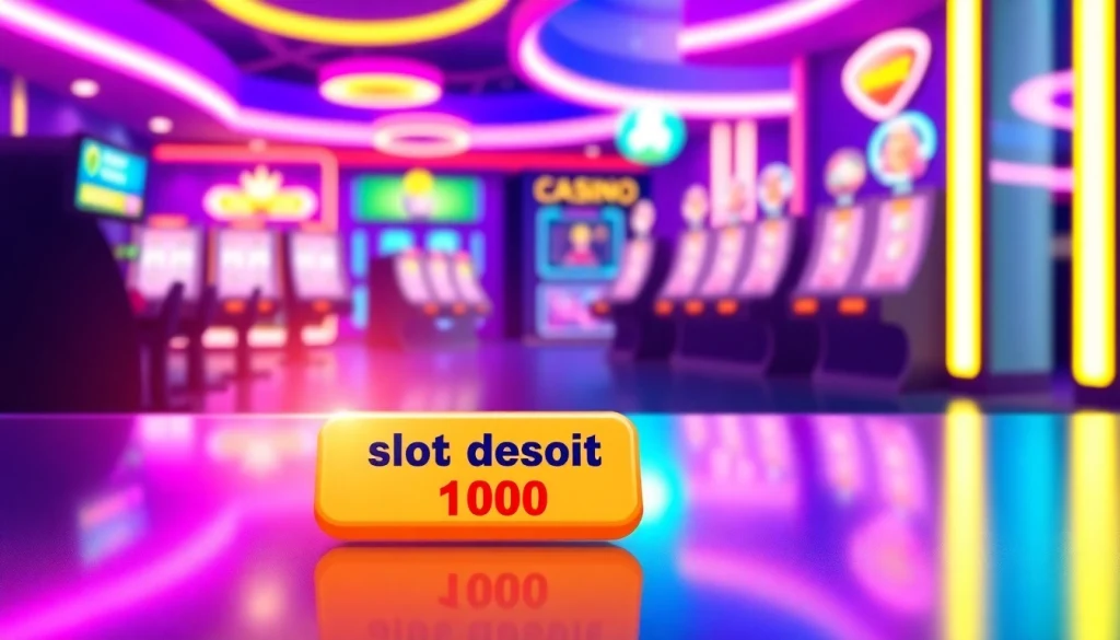 Temukan cara mudah untuk slot deposit 1000 dengan antarmuka kasino online yang menarik.