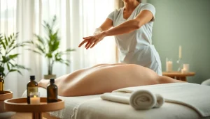 Experience the benefits of 출장 massage in a serene home setting with a professional therapist.