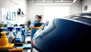 Expert car detailing Chattanooga in action showcasing premium techniques and tools.