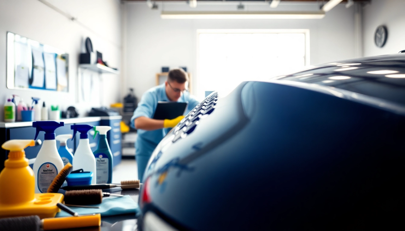 Expert car detailing Chattanooga in action showcasing premium techniques and tools.