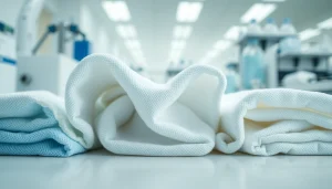 Laat de absorberende werking van stoffen zien met diverse monsters in een laboratorium.