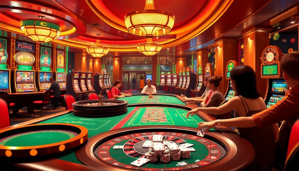 Experience the excitement of FLY 88 with vibrant casino games, luxury settings, and ready players.