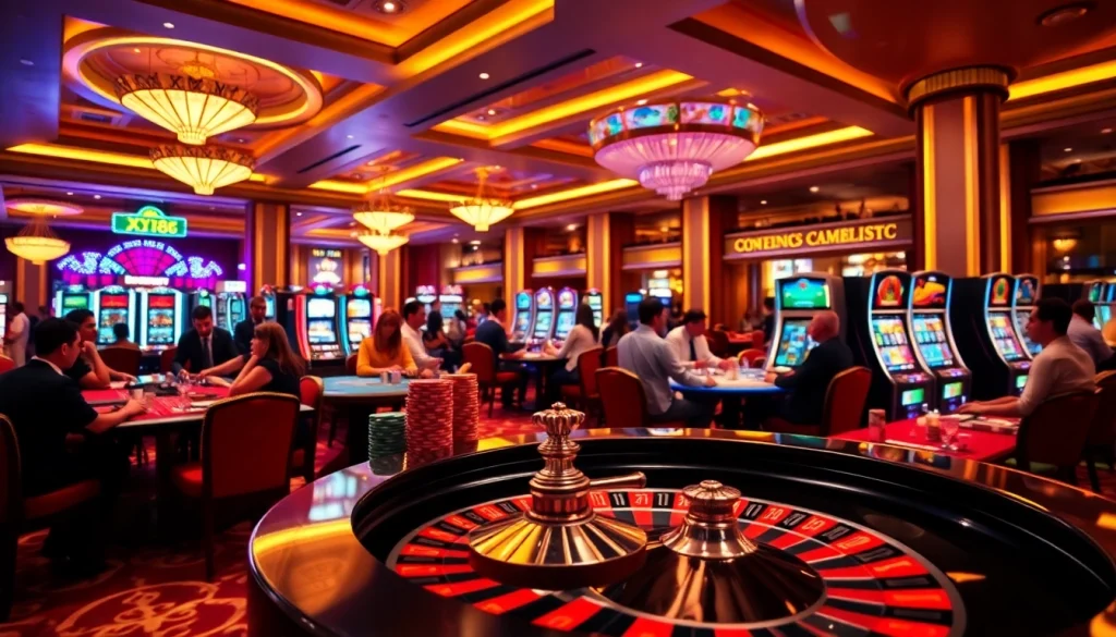 Gamble at XX88 with vibrant casino tables and thrilling gaming experience