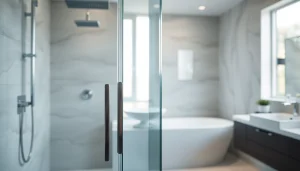 Enhance your space with stunning sunney shower doors that showcase modern elegance.