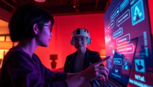 Engaging NSFW AI chat experience with a virtual character and user interaction