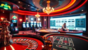 Découvrez l'excitation du casino en ligne France avec des jetons de poker et des actions de roulette.