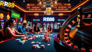 Experience the excitement of RR88 with vibrant casino gaming and engaging players.