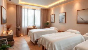 편안한 조명과 차분한 장식이 어우러진 수원마사지 스파룸