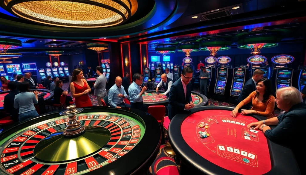 Vivez le casino en ligne France avec excitation dans un cadre luxueux de roulette et de poker.